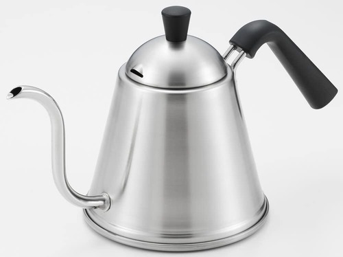 ヨシカワ 日本製 ドリップポット 1.0L IH対応 シルバー シーズ・クッキング YJ2380