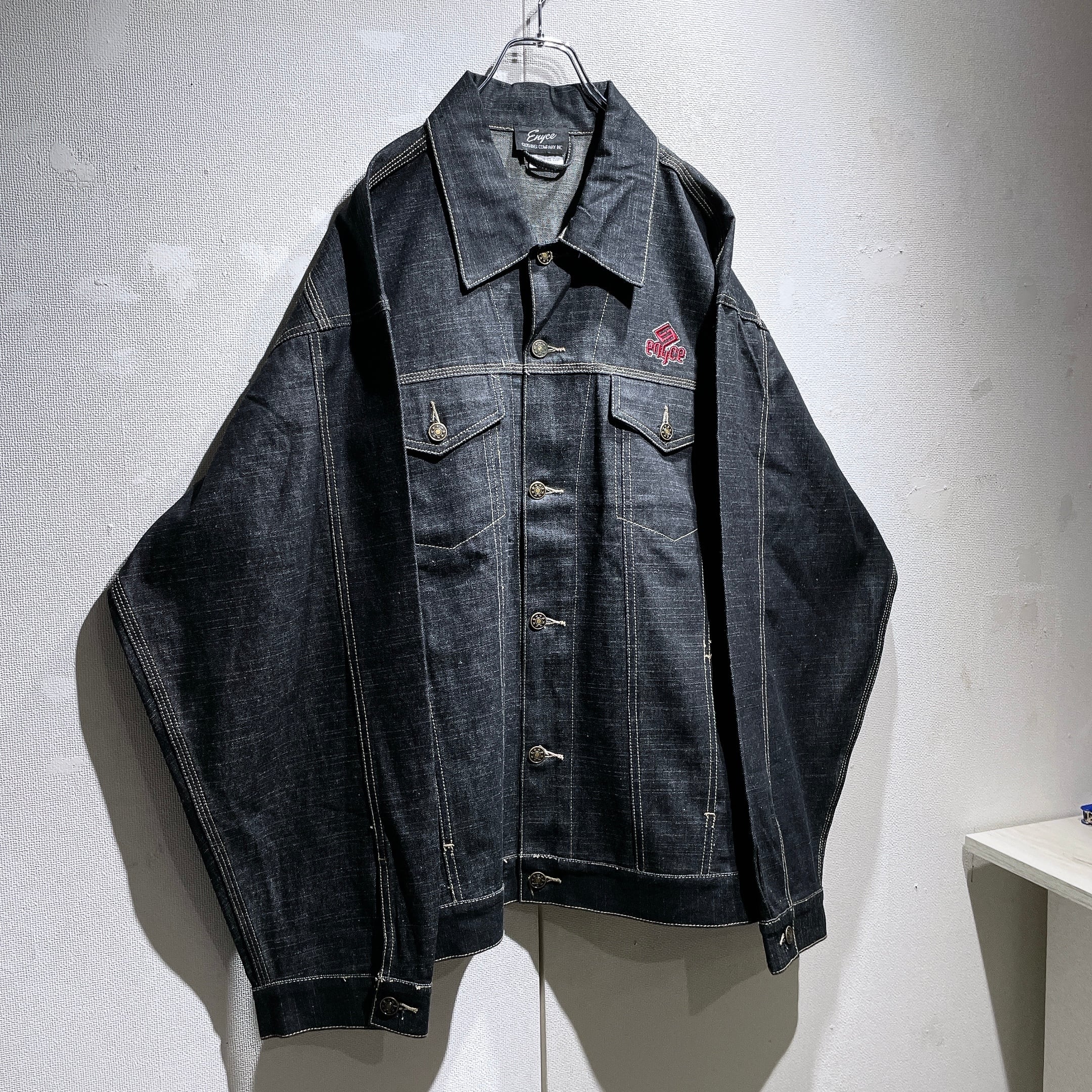Enyce ” Big logo embroidery vintage loose silhouette Denim Enyce ” Big logo embroidery vintage loose silhouette Denim