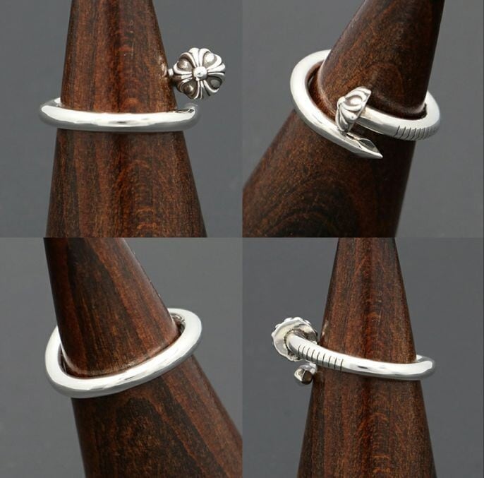 CHROME HEARTS クロムハーツ ネイルリング クロスボール | chromehearts