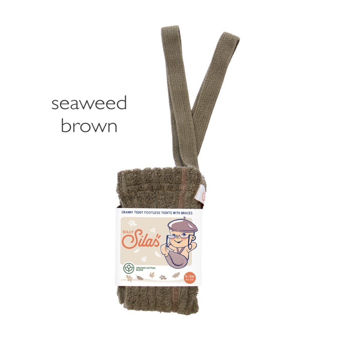 SILLY Silas Teddy Warmyフットレスタイツ | 韓国子供服 Bisque -びすく-