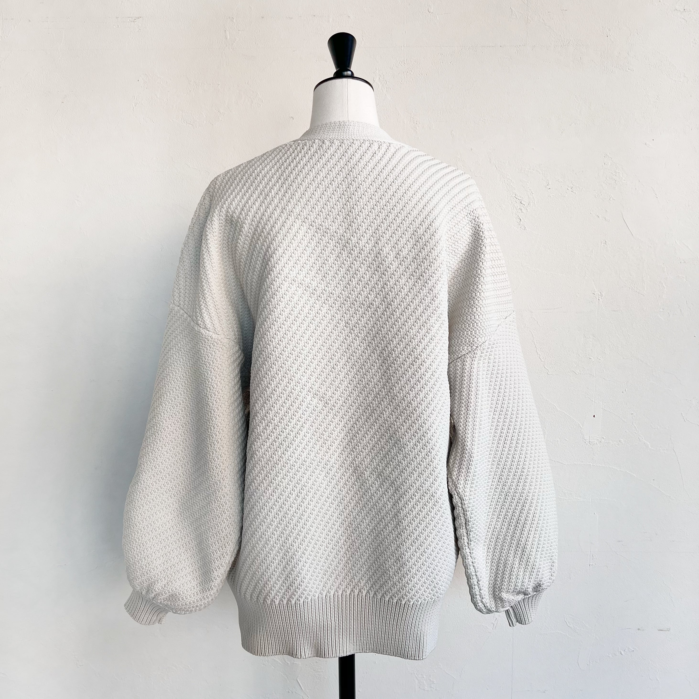 SYSORUS × akko3839 ウェービングニットカーディガン 821187 | SYSORUS