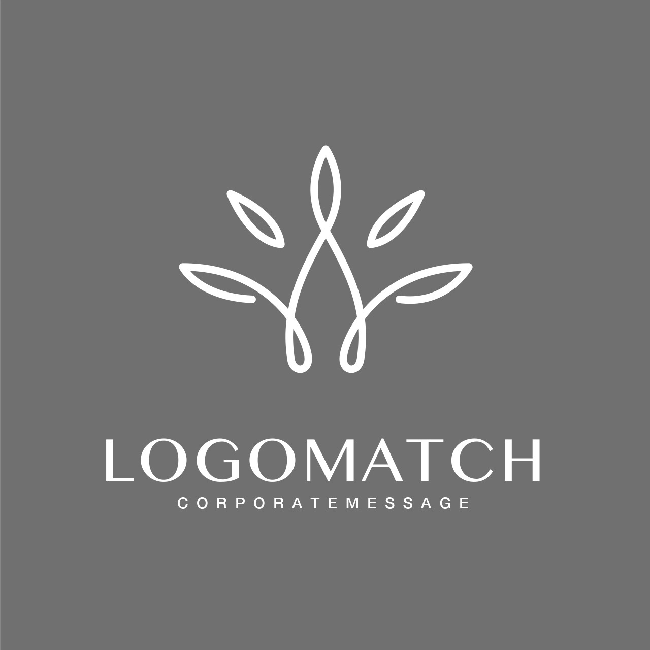 自然との調和のロゴ