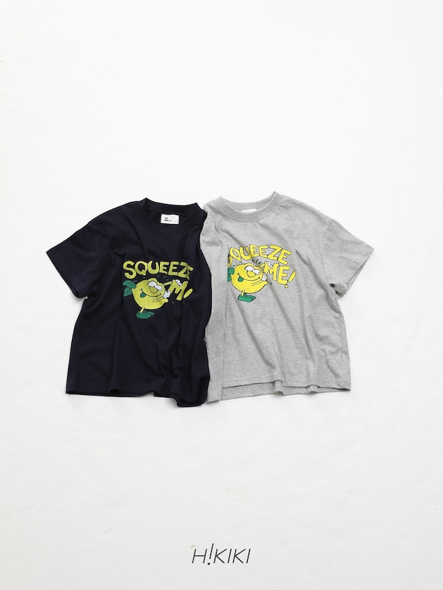 【取寄】hikiki|squeeze tee|スクイーズT|5-19|kids&jr|26 summer 2nd