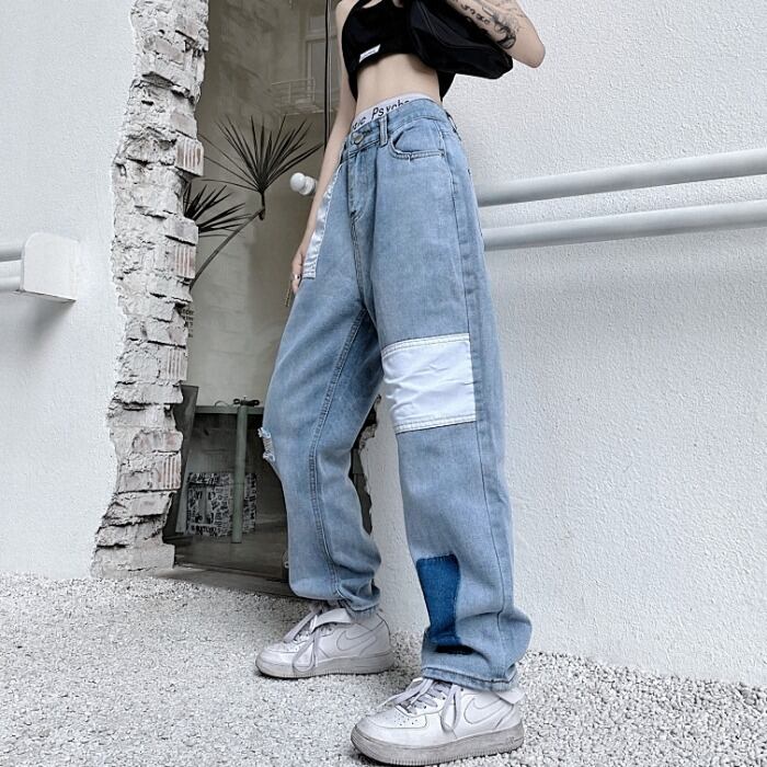 ハイウェストルーズ ステッチ ケッペル67150068812