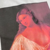 【tshirts221】XLsize ART PRINT T-SHIRTS light gray
