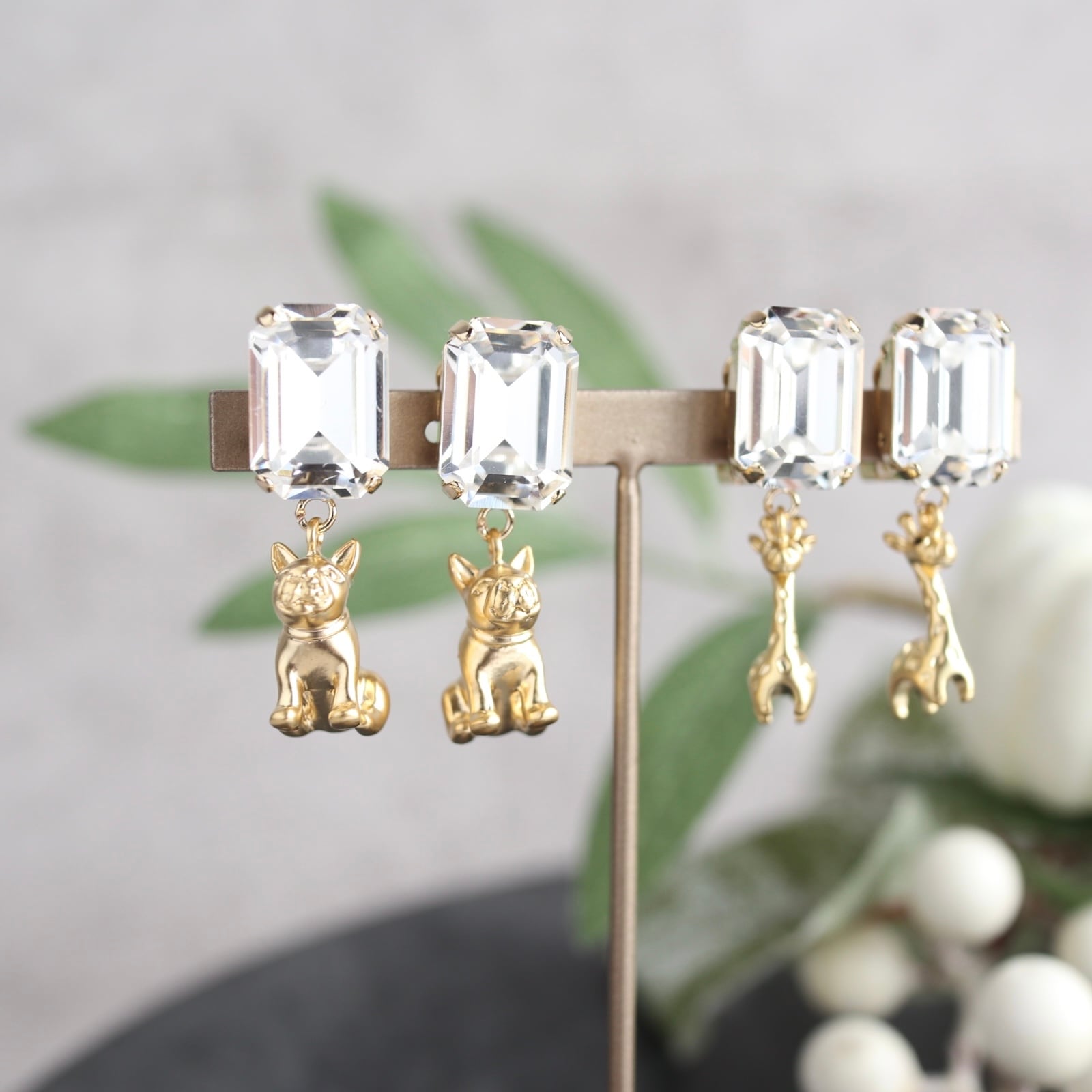 889,フレンチブルドッグ骨ピアス 【楽天市場】フレンチブル ドッグ