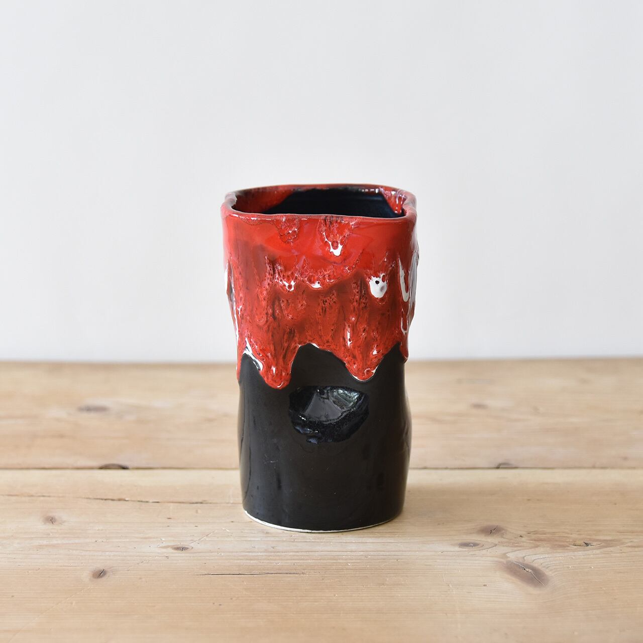 French Ceramic Flower Vase / フレンチ セラミック フラワーベース / 2007H-006