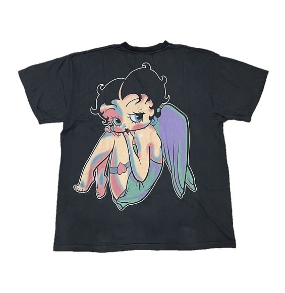 Betty Boop ベティブープ Tシャツ 天使 Angel Double Side キャラT