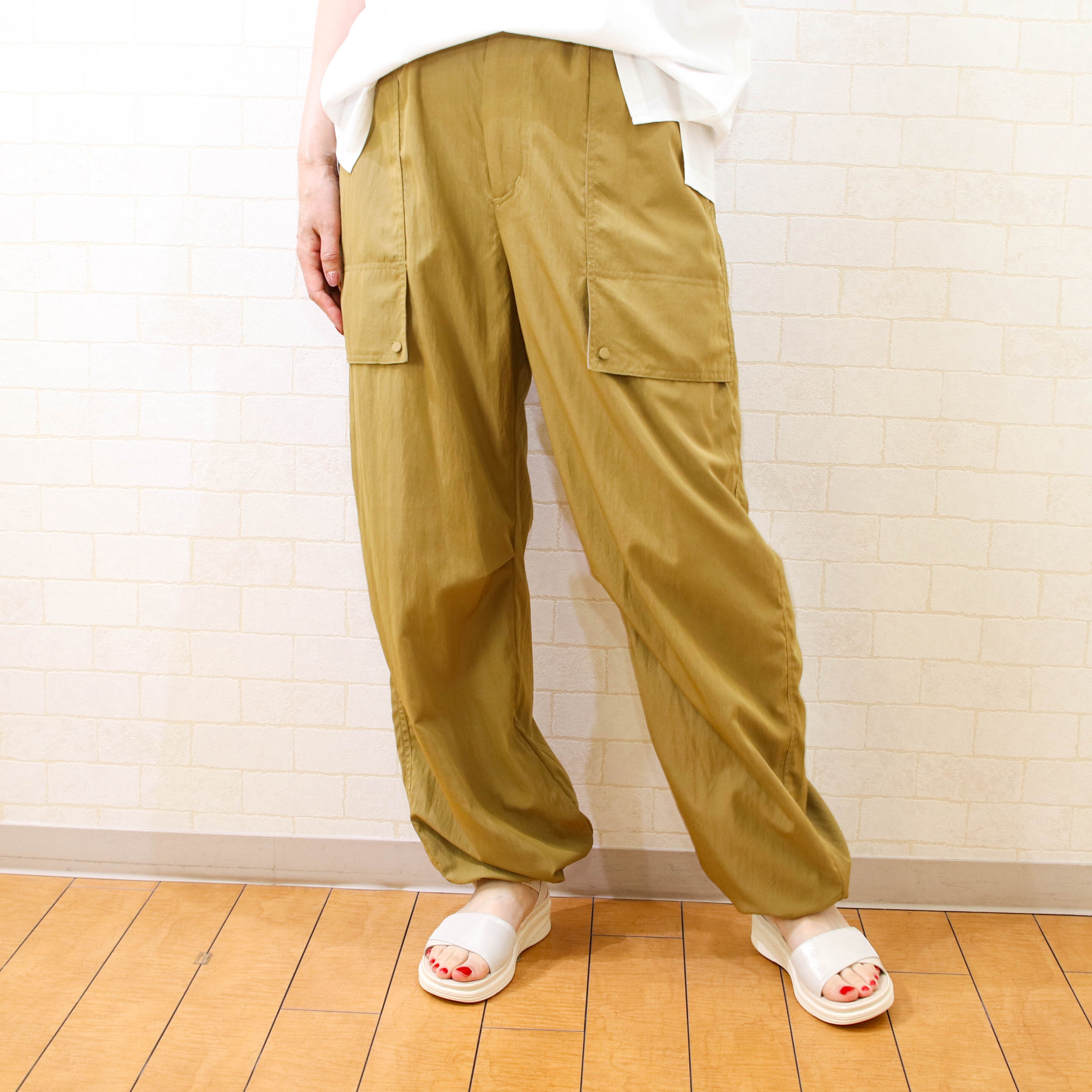 Lallia Mu ボタニカルプリントパンツ36サイズ Lallia Mu ボタニカル