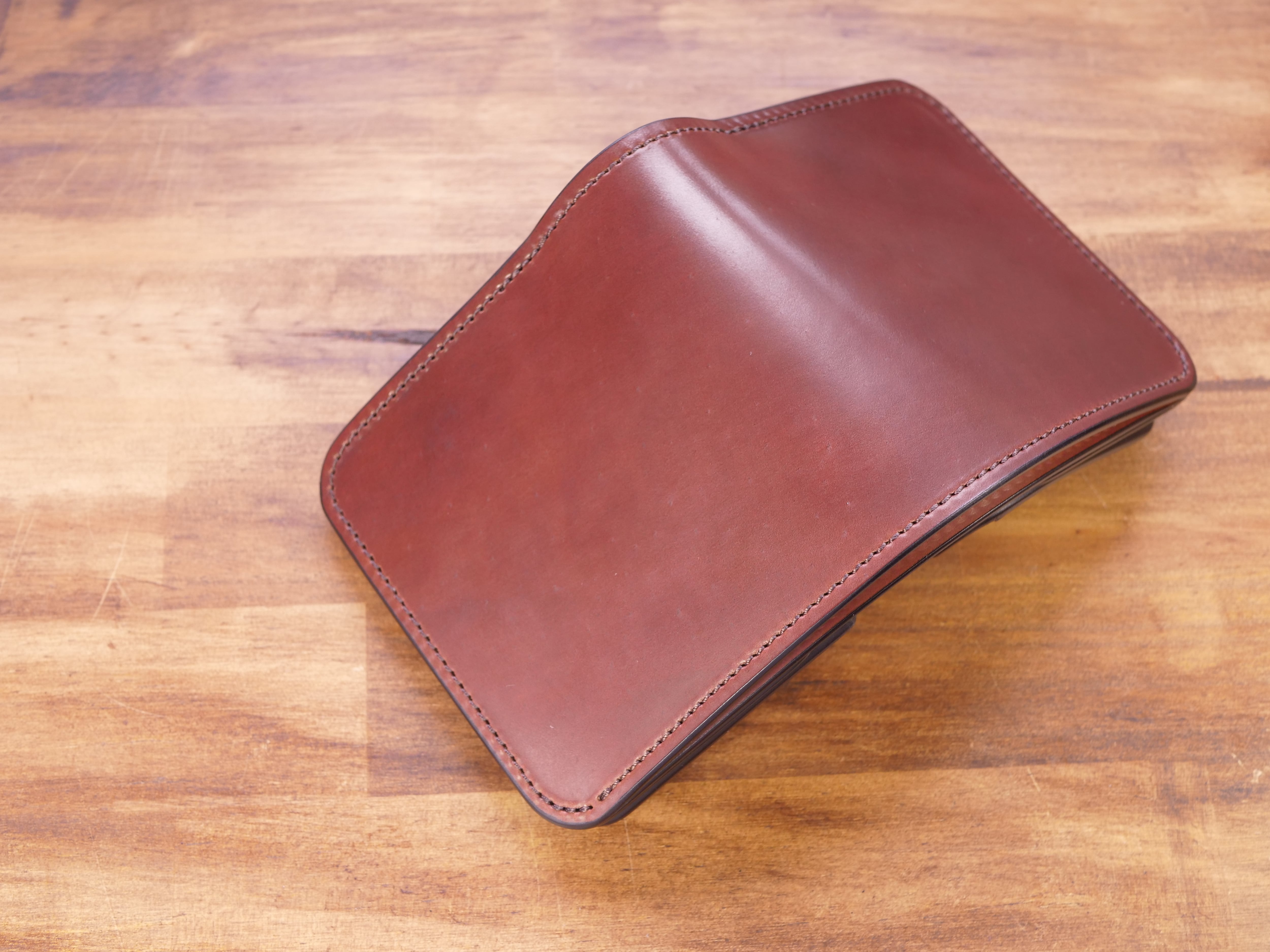 ロブスタレザー ドラム ホーウィン スタンプ インテンスブルー × #4 Drum / Horween shell cordovan #4 | robusta leather