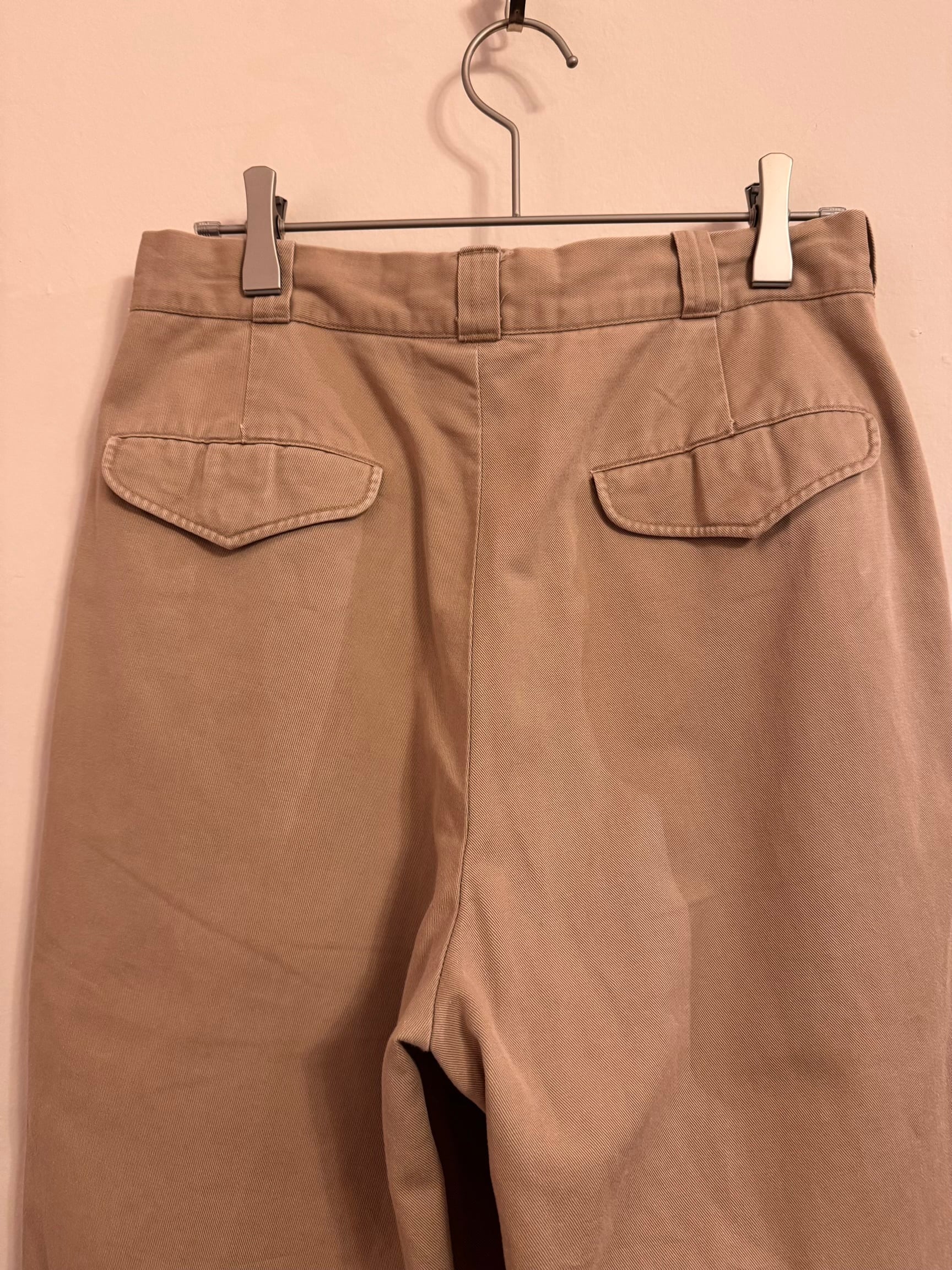 90's BEAMS ツータックチノパンツ | DROOMTUIN_VINTAGE