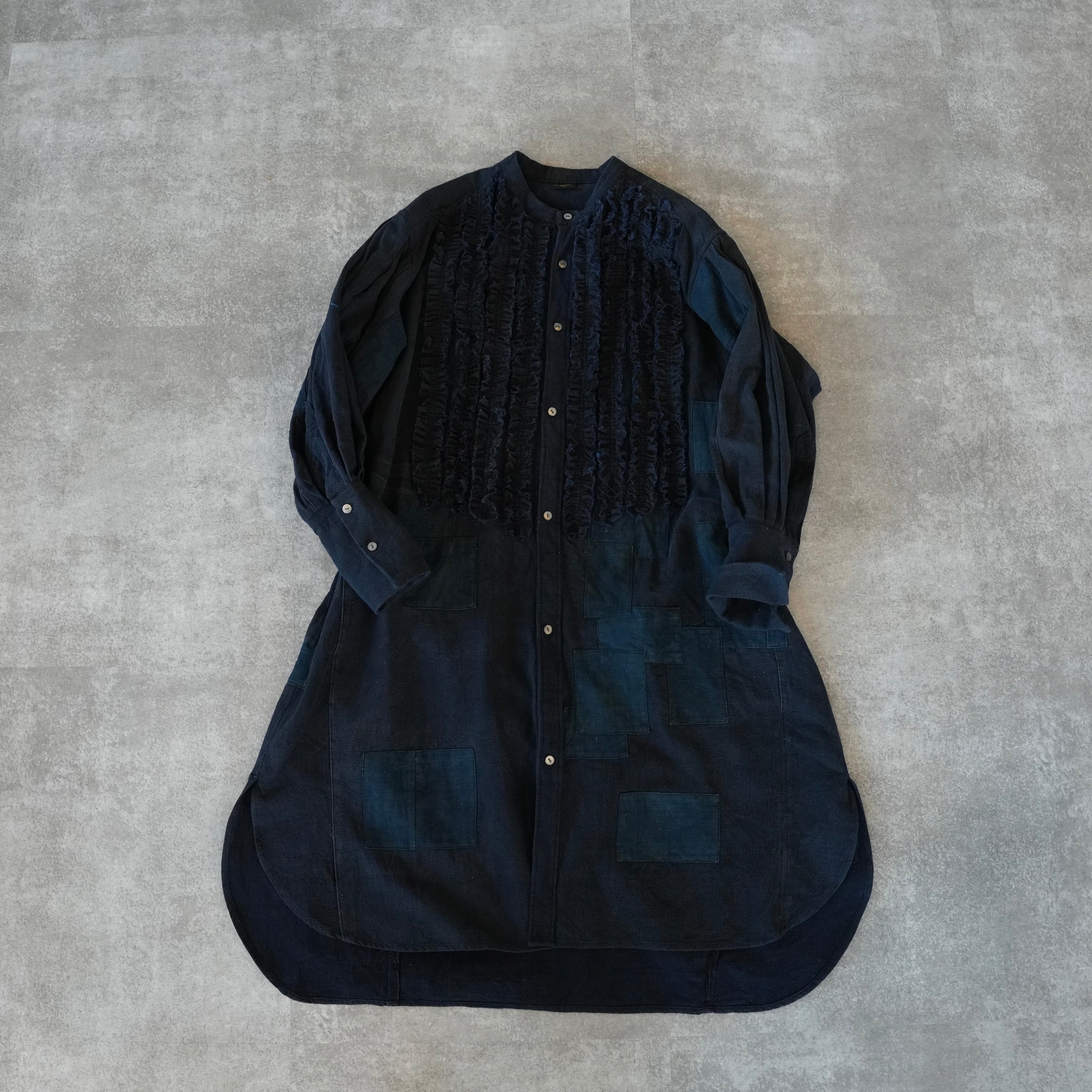 Hmong vintage ai frill shirts onepiece