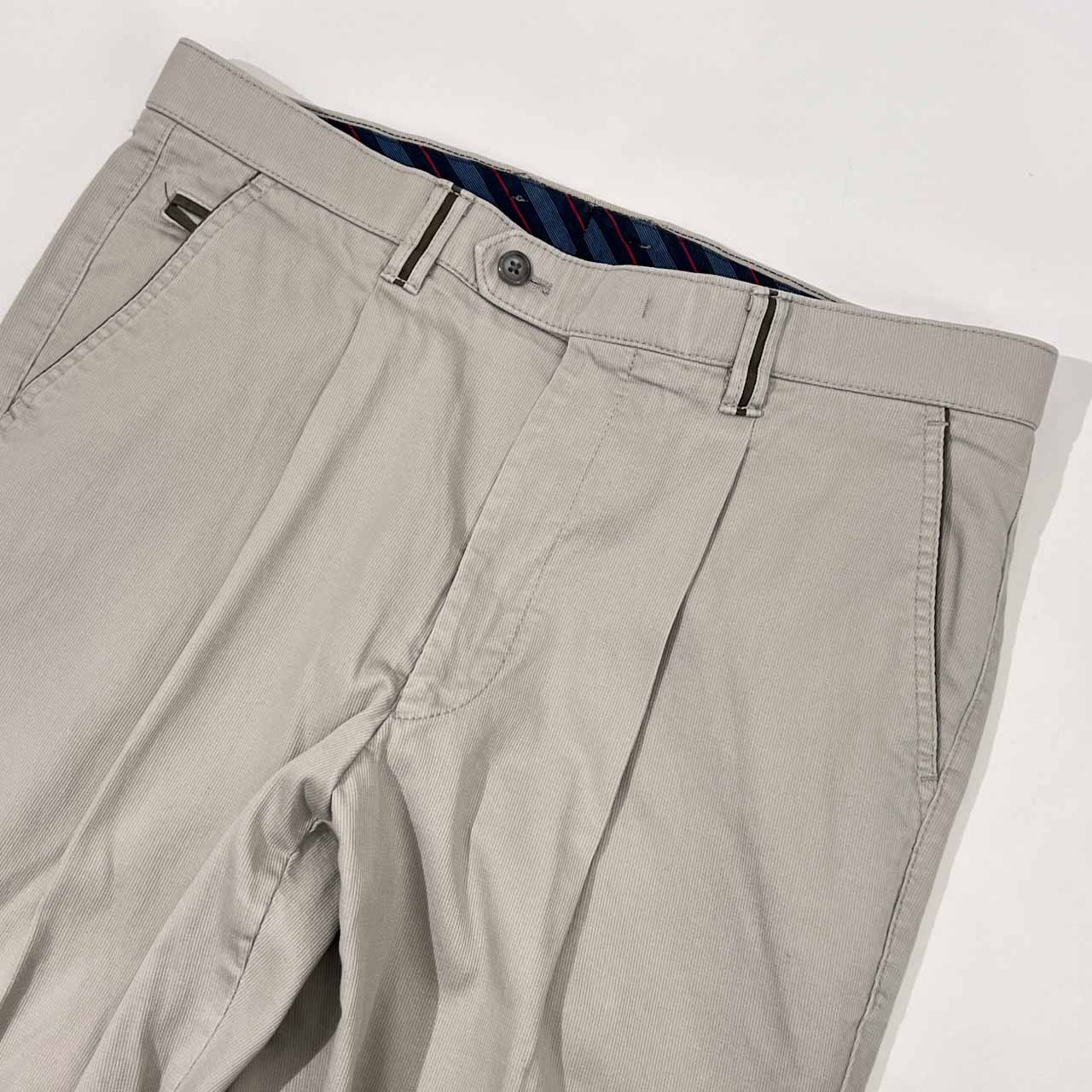 ARAMIS アラミス タック パンツ W84/ライトグレー メンズ