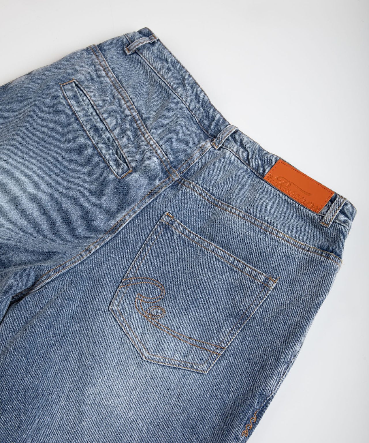 【#Re:room】VINTAGE TUCK WIDE DENIM［REP208］