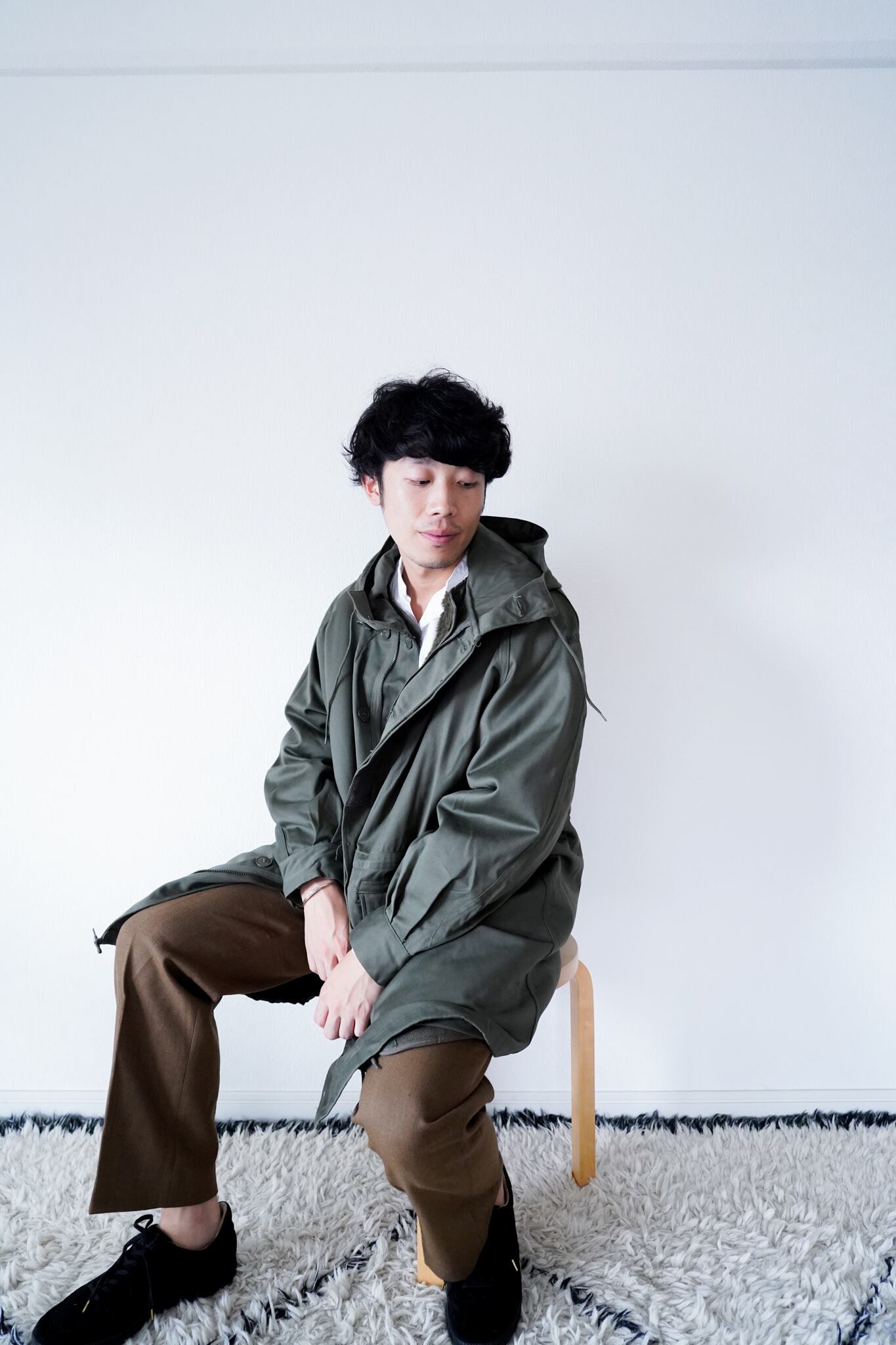 【1970s, Deadstock】"M-64, Size92C" Cold Weather Parka, French Army /m