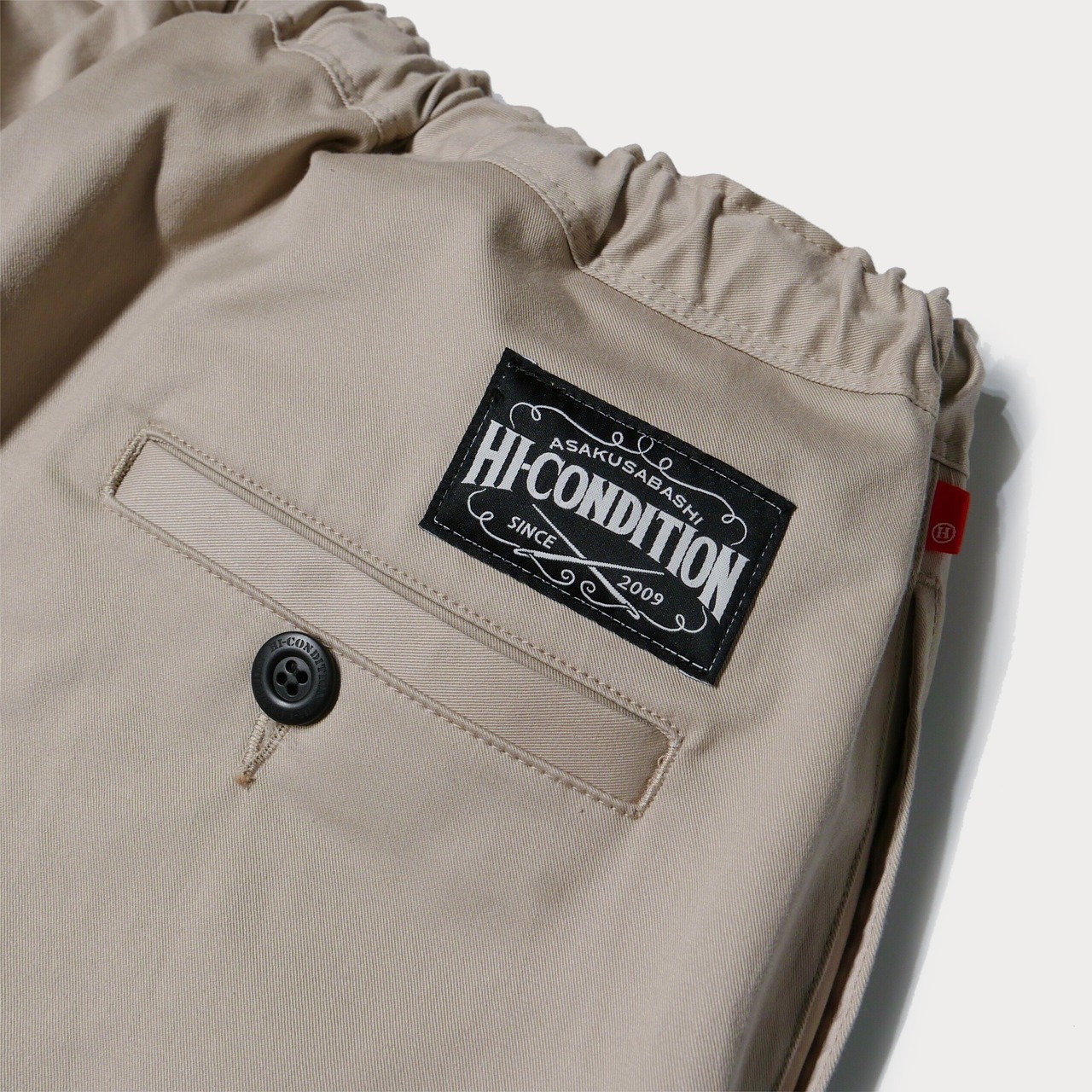 (GREIGE) VENTILE STRETCH LONG PANTS