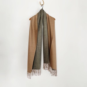 Bicolor reversible stole