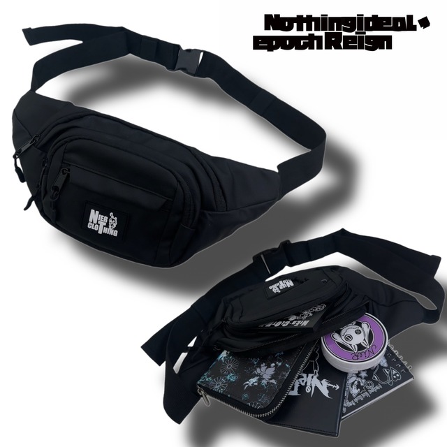 軽量2WAY BODY BAG【RUBBER LOGO】