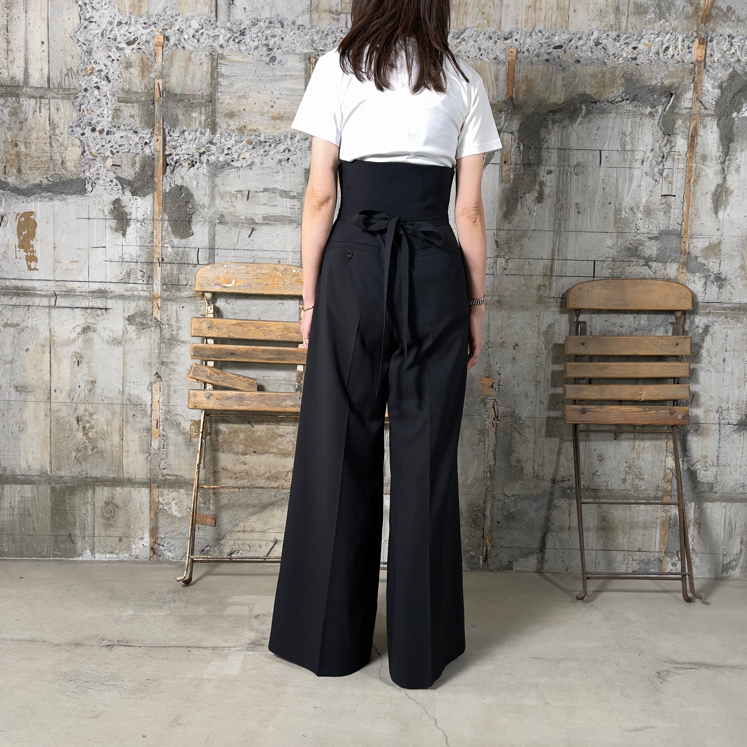 HYKE【ハイク】WEATHER HIGHT-WAISTED PANTS (13278) | glamour online powered by  BASE