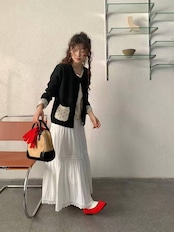 ポイントポケットカーディガン_060233