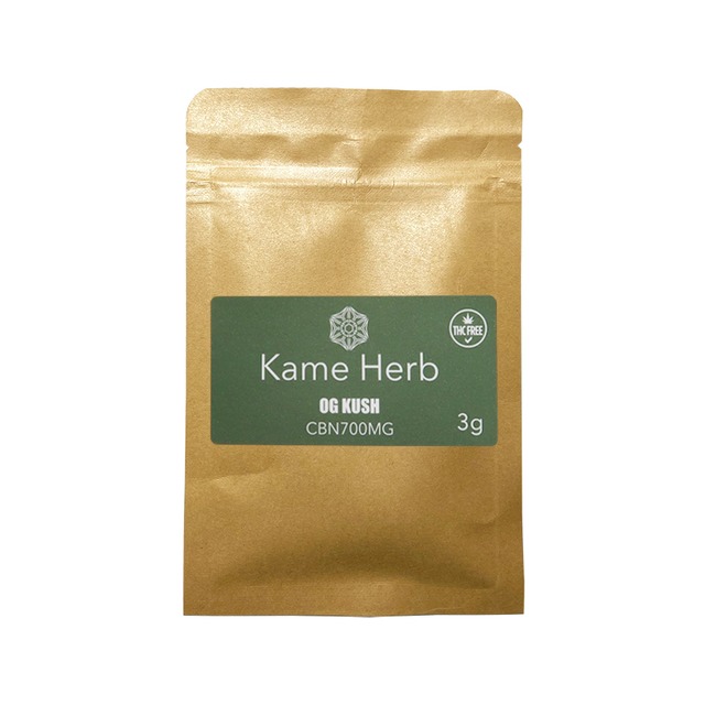 【CBN23%】Kame Herb CBN700MG OG KUSHフレーバー 3g