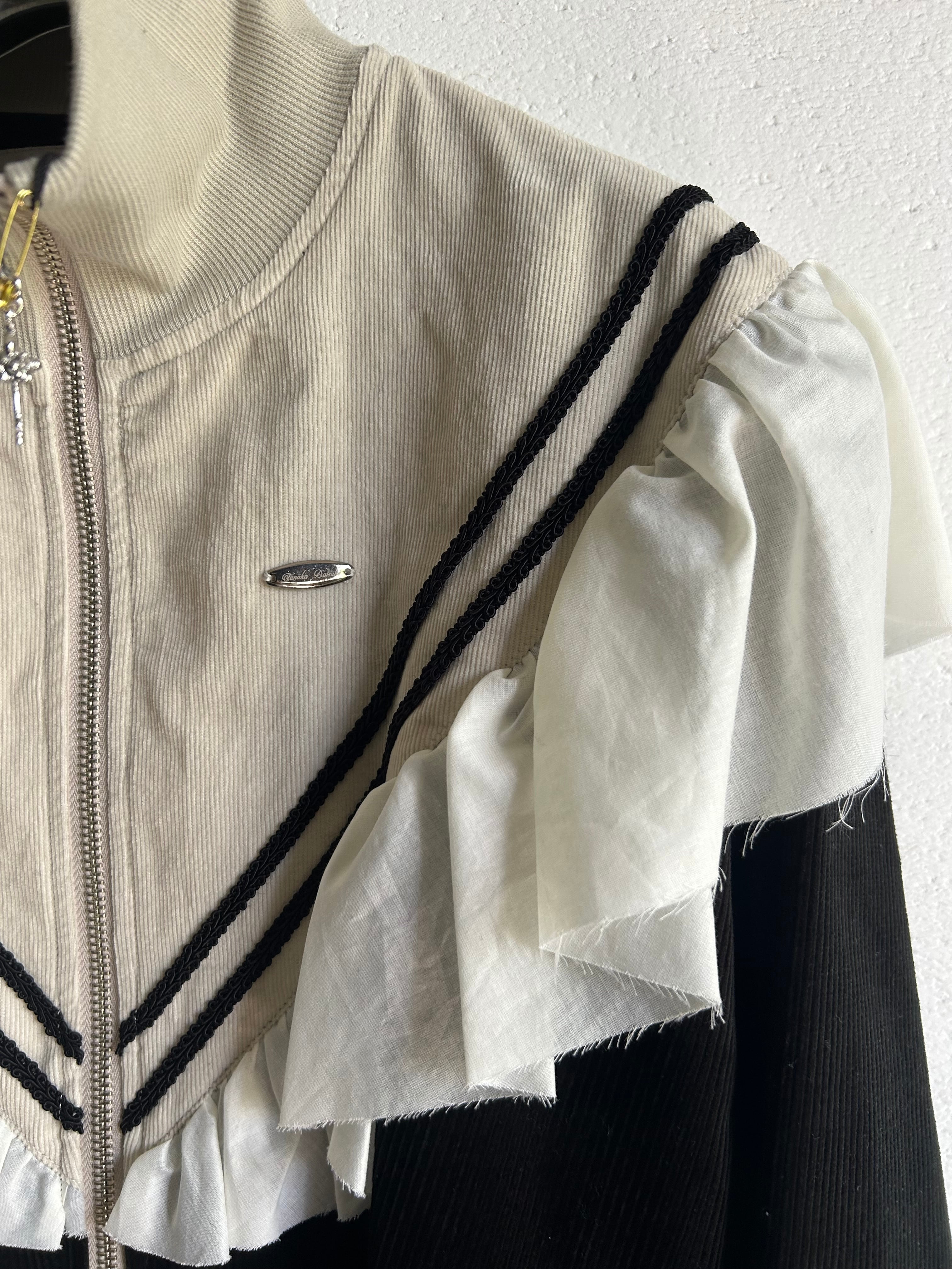 tanaka daisuke frill corduroy track jacket | AAR
