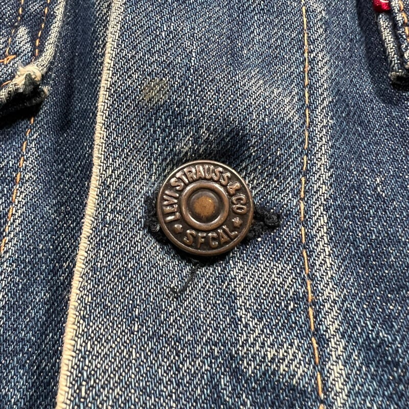 60's LEVI'S リーバイス 70505 デニムジャケット 3rd仕様 初期小パッチ