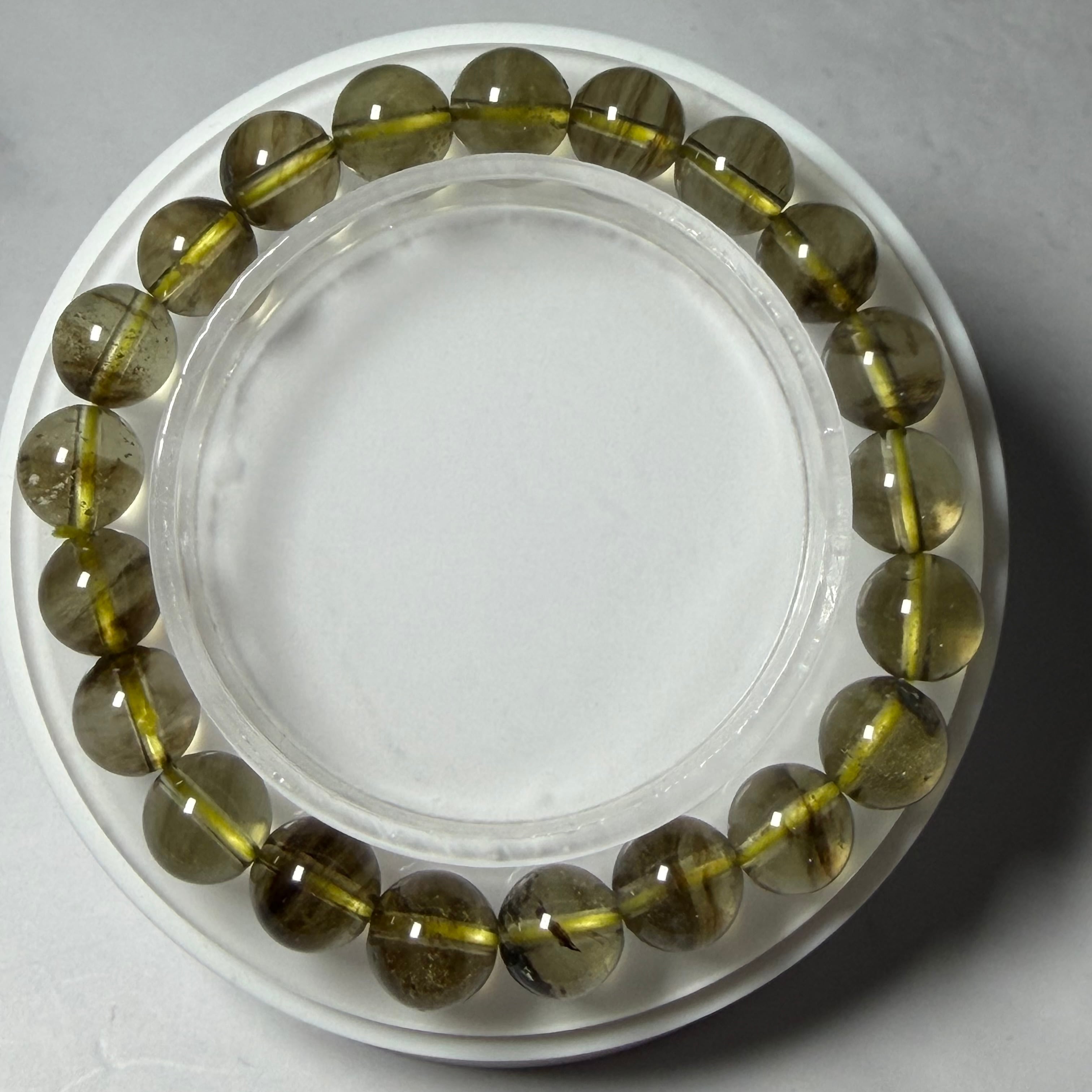 ブルーアンバー 琥珀 丸玉 約24.8mm メキシコ産 置き物 一点物 希少