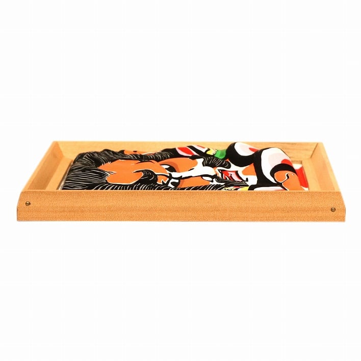 ネブタ工芸・津軽凧絵・ねぷた・ねぶた・額入・壁掛け・立体・No