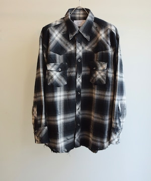 Rafu/Rafu002-23-02 western shirt(BLACK)