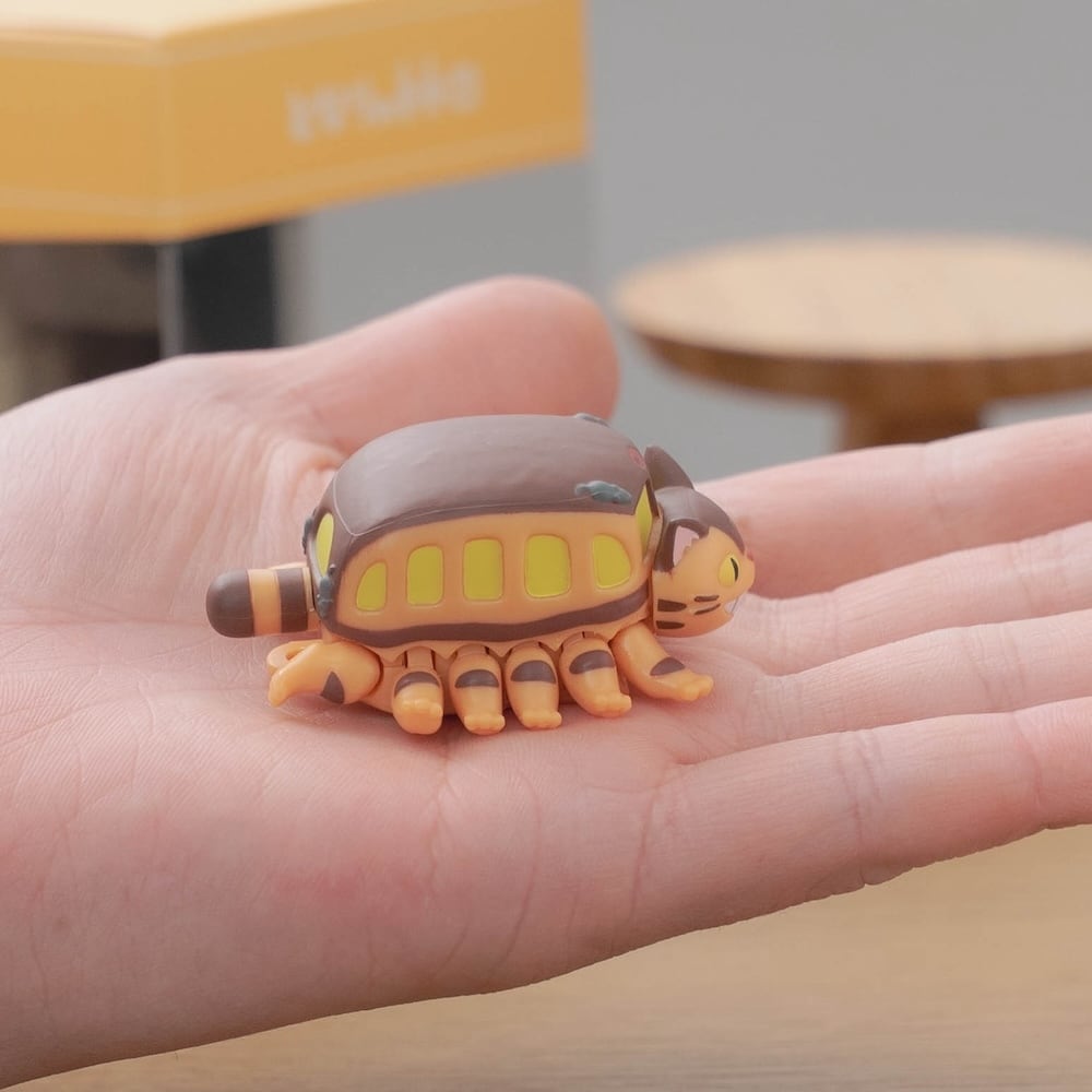 となりのトトロ プルバックキーホルダー ネコバス（9522） | すすのこ