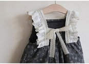 韓国子供服 / 26winter / puella FLO / サフランワンピース / キッズ / 冬服 *90~140*