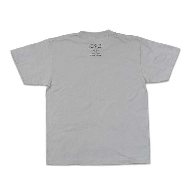 【残り僅か】sasakure.UK『トンデモ未来空奏図』Tシャツ シルバーグレー(メンズ) - 画像2