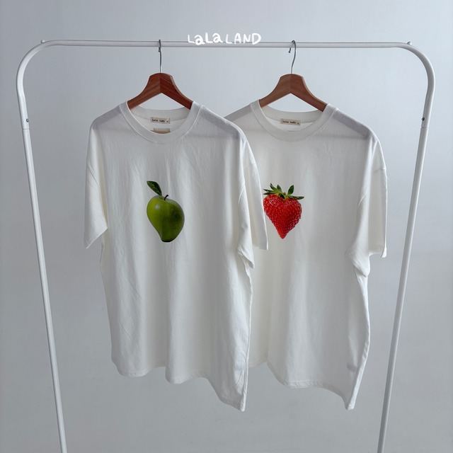 berry apple tee for mom【lalaland】※5月中旬〜5月下旬発送予定