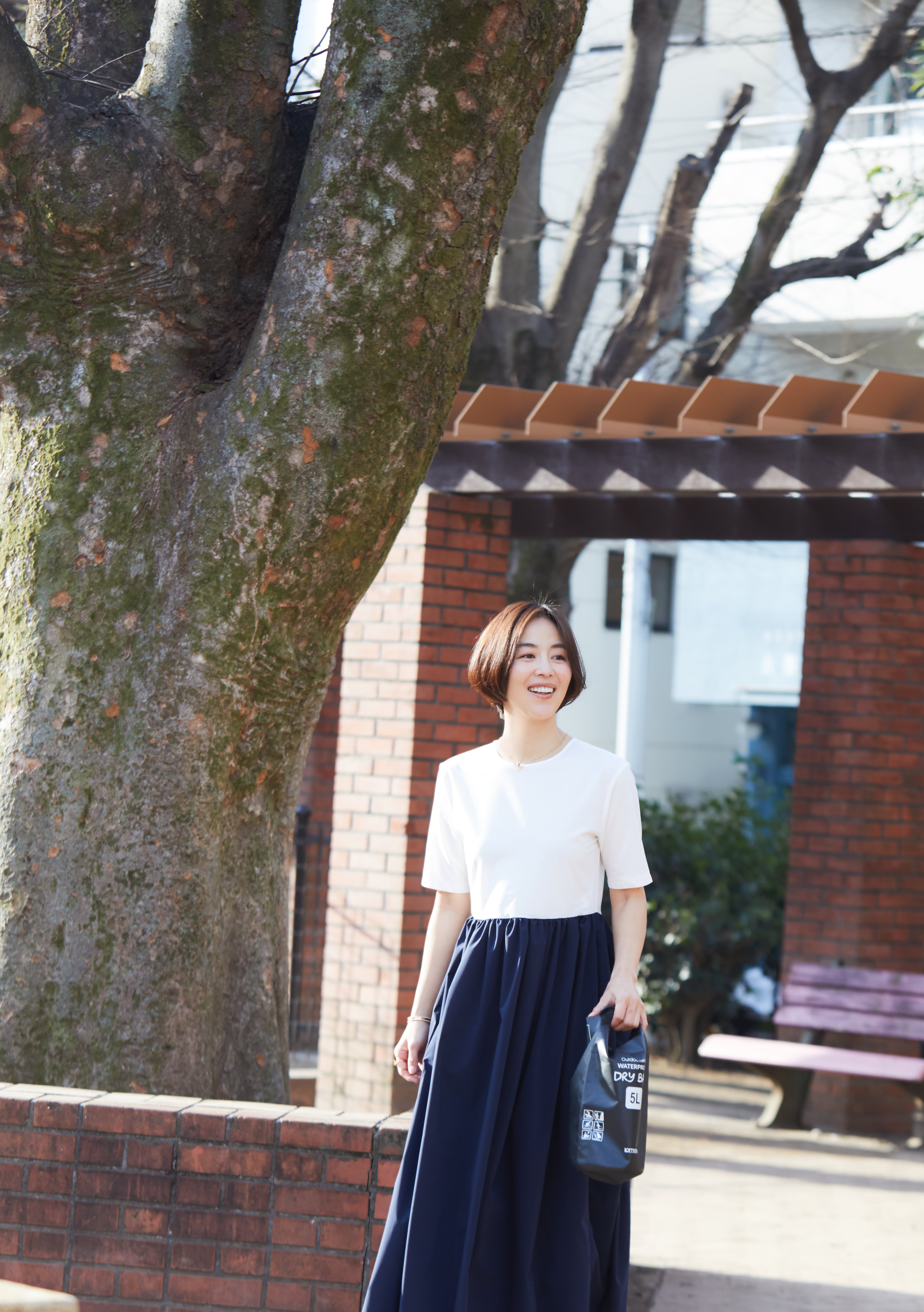 EVERYDAY DRESS CB04 maxi ネイビー | THE9SHOP