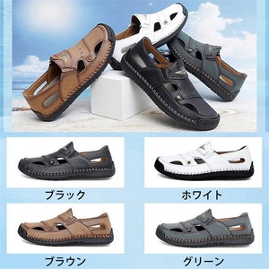スポーツサンダル スリッポン メンズ 4色 24-29㎝ 歩きやすい サンダル アウトドア ビーチ カジュアル 26LT698