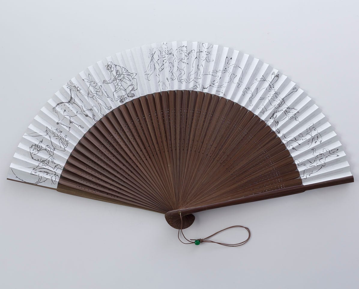 男紙扇子 鳥獣戯画 京もの愛用券 オンラインストア