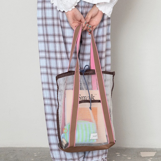 TRICOTÉ / mesh tote bag TR61BG010