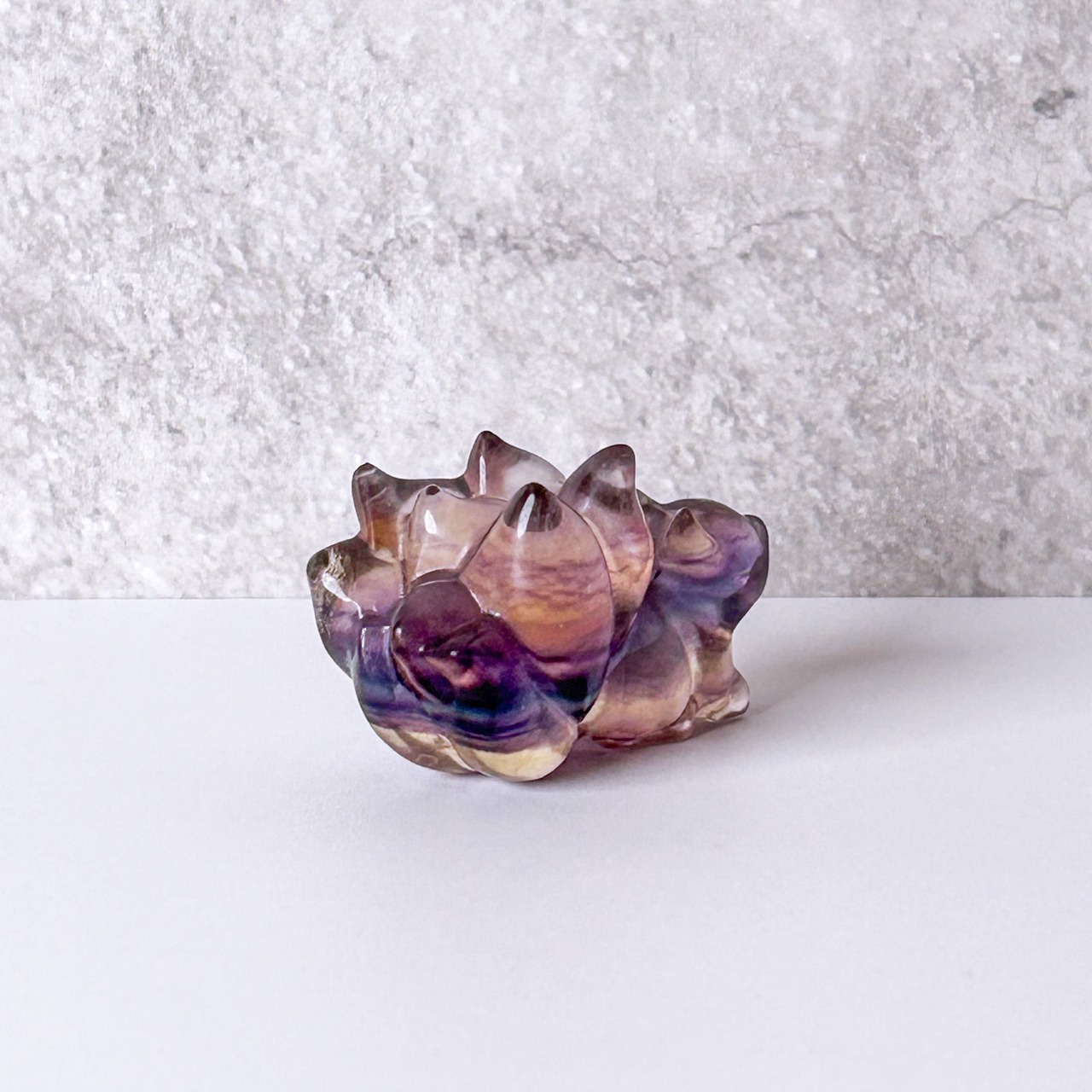 フローライト九尾(キツネ) ✳︎ Fluorite ✳︎ 天然石