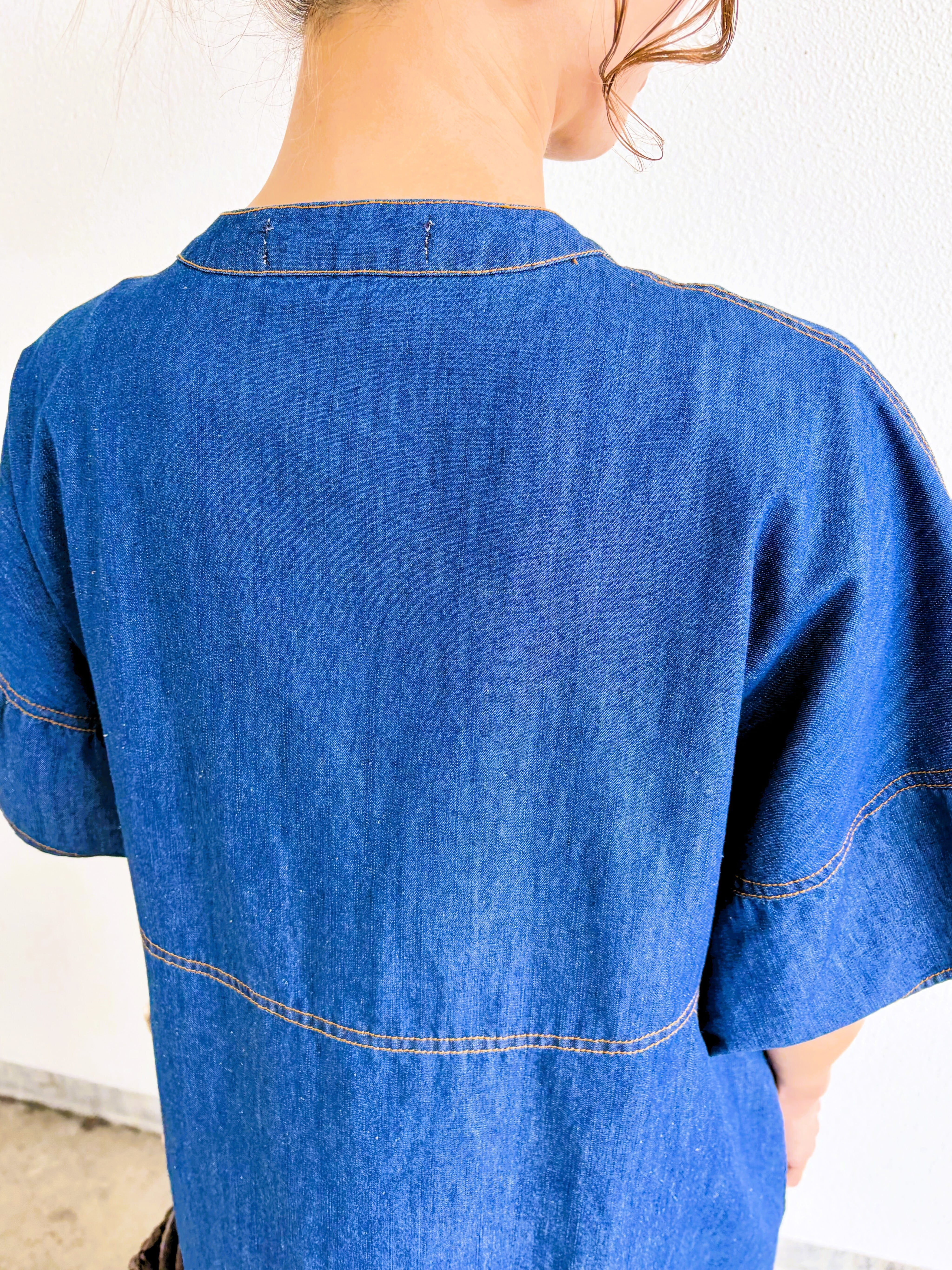 ○○○9286】半袖デニムワンピース (8801-63028) | 9286 Fashion Lab