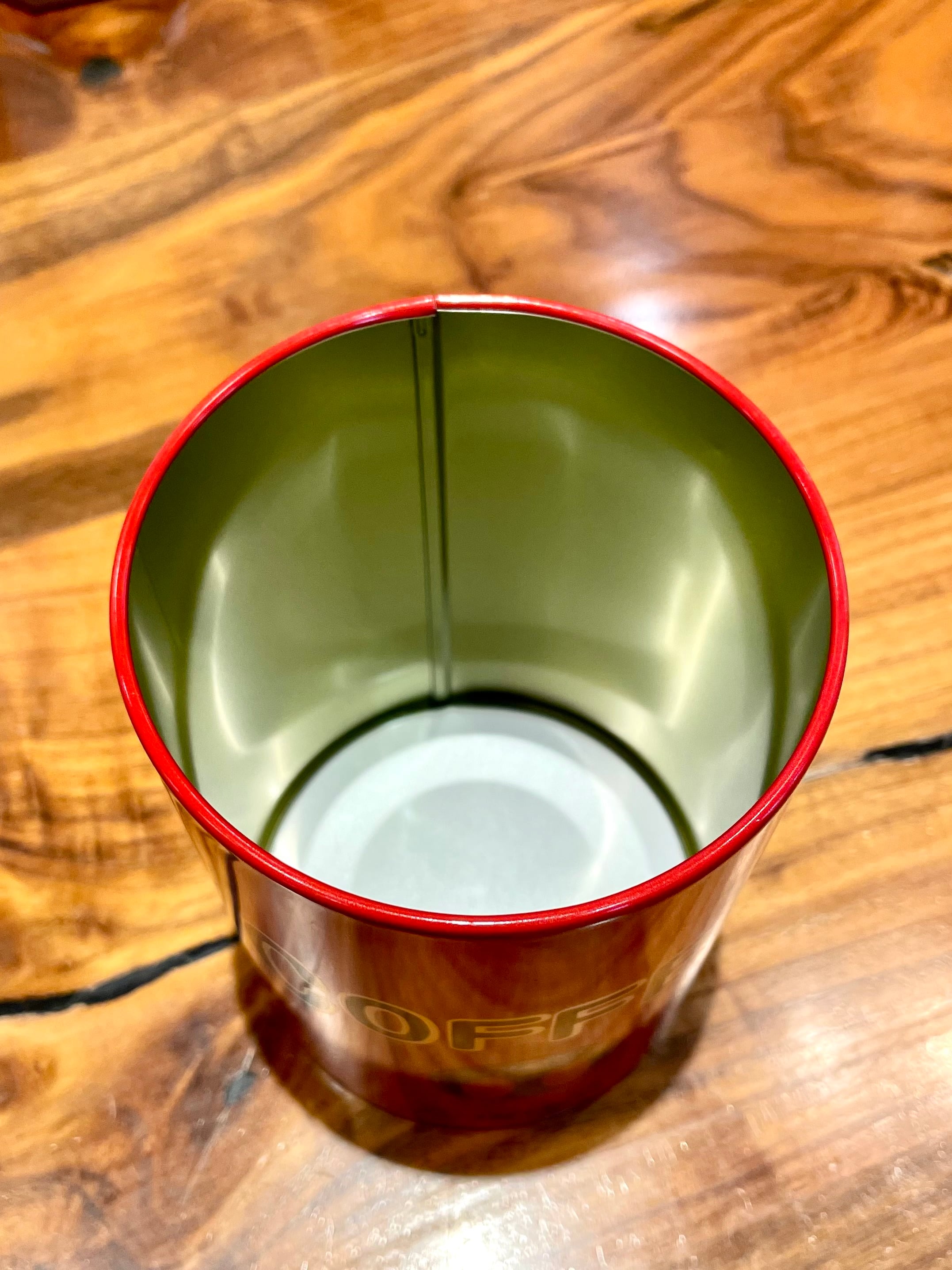 コーヒー豆 保存缶 TOMIYA COFFEE オリジナル 珈琲豆 保存 トミヤ