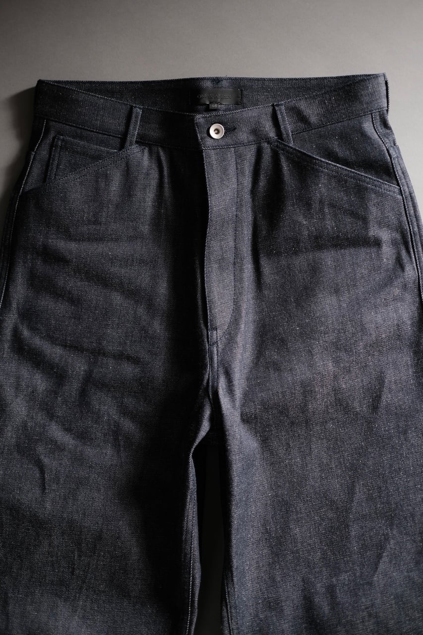 OMAR AFRIDI / 5PKT TROUSERS (RAW DENIM) | LIVING