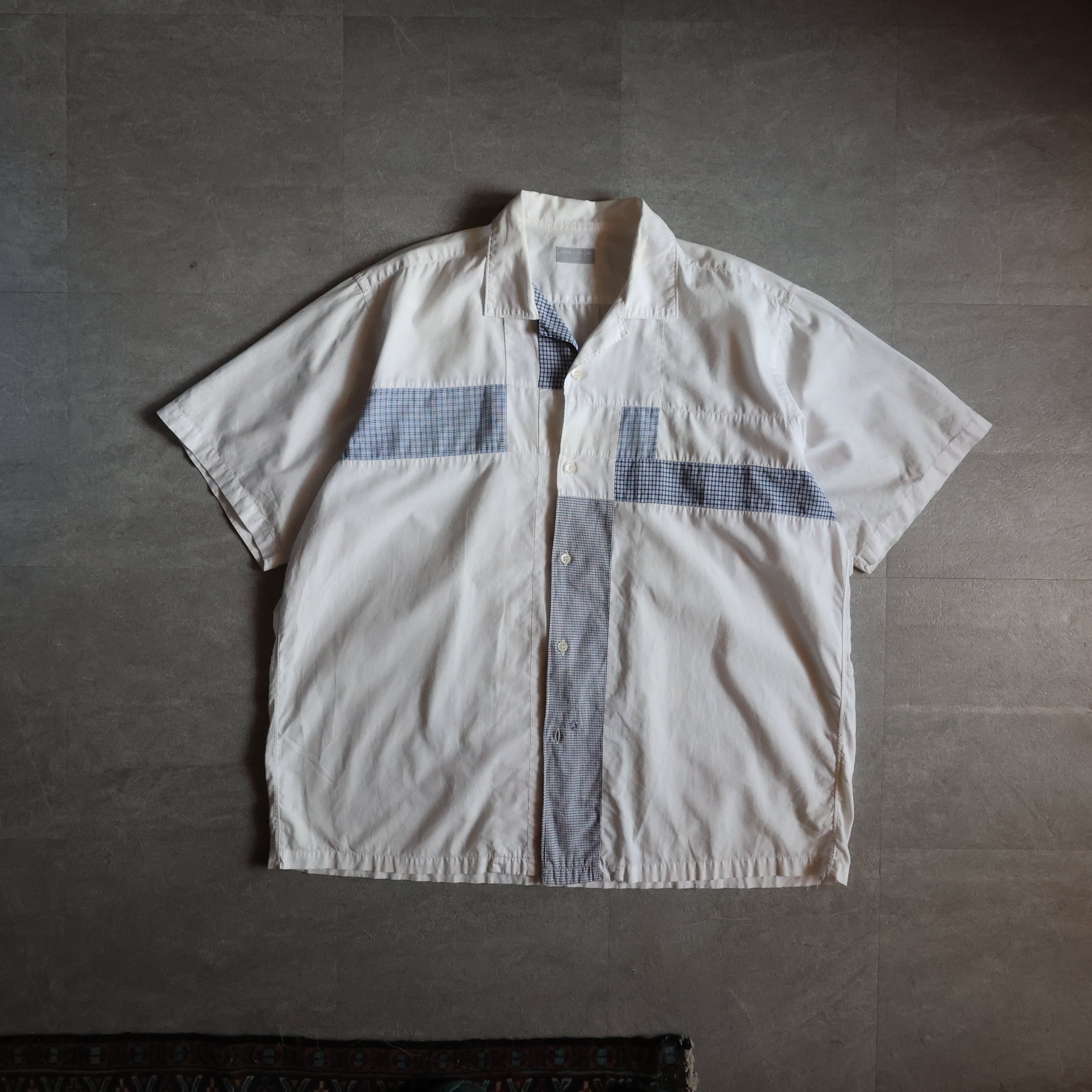 USED】90-03s COMME des GARCONS HOMME ''田中オム'' patchwork open