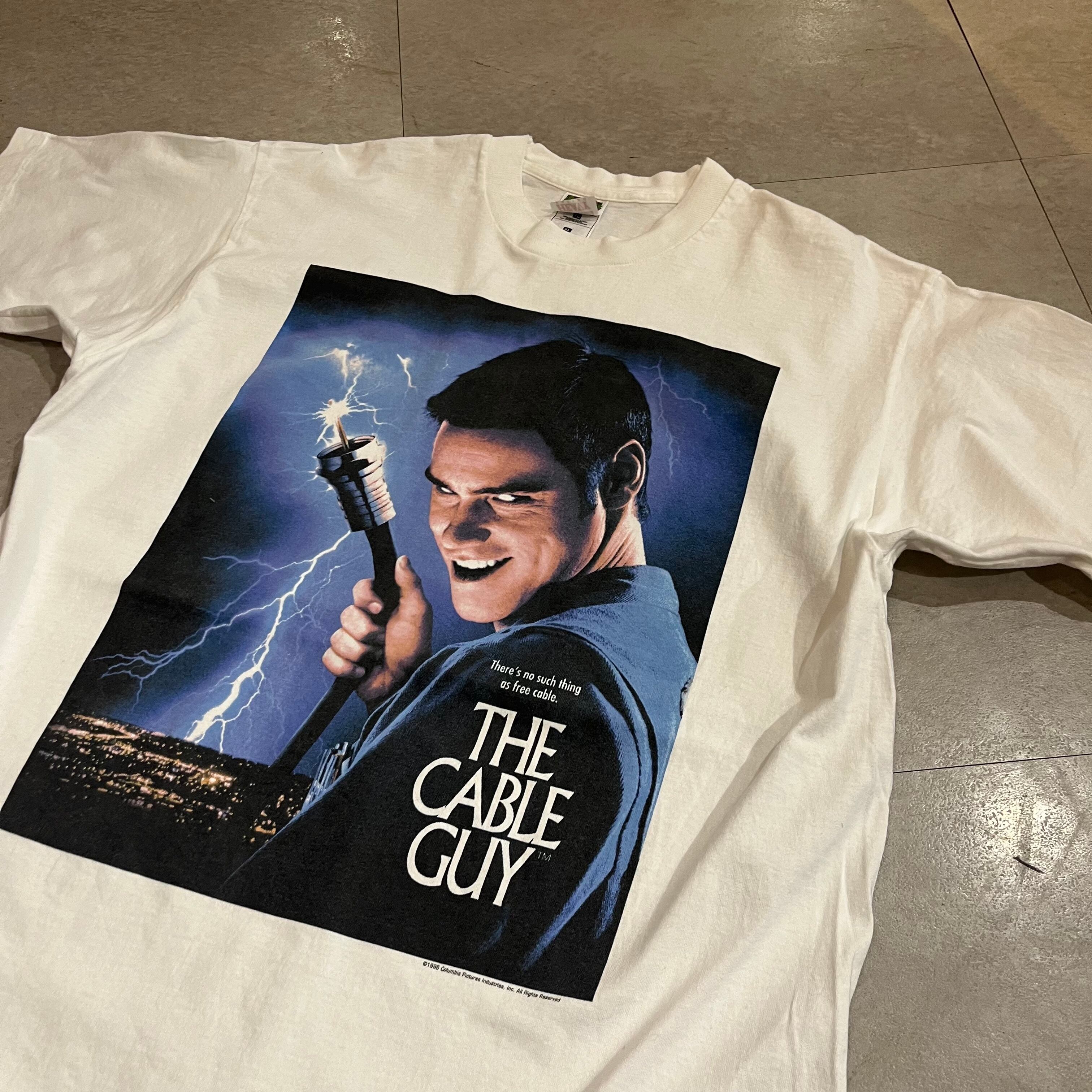 USA 90年代 size : XL【 THE CABLE GUY 】Jim Carrey ケーブルガイ