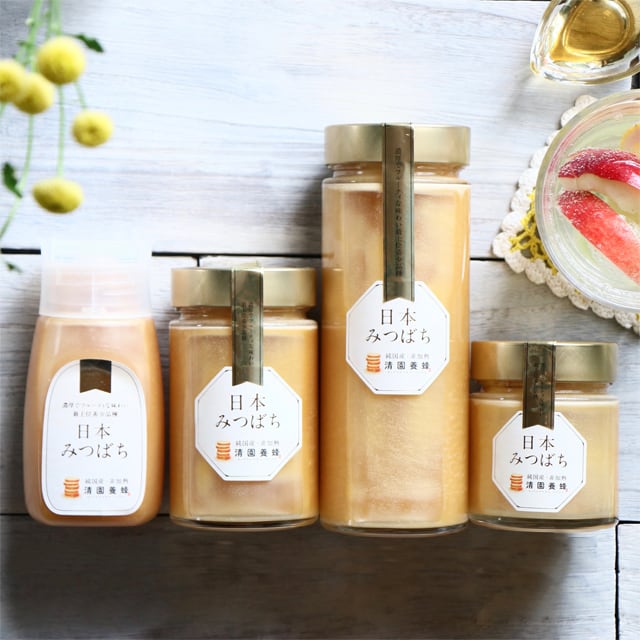 日本みつばちチューブ【300g】 | 清園養蜂 -kiyozono yoho-｜きよぞの