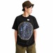 VARIOUS PRINT STELLAR CARTOGRAPHY Tシャツ メンズ Lサイズ コットン100% 半袖 プリントTシャツ ステラカートグラフィー アトラススクリーンプリント 040101