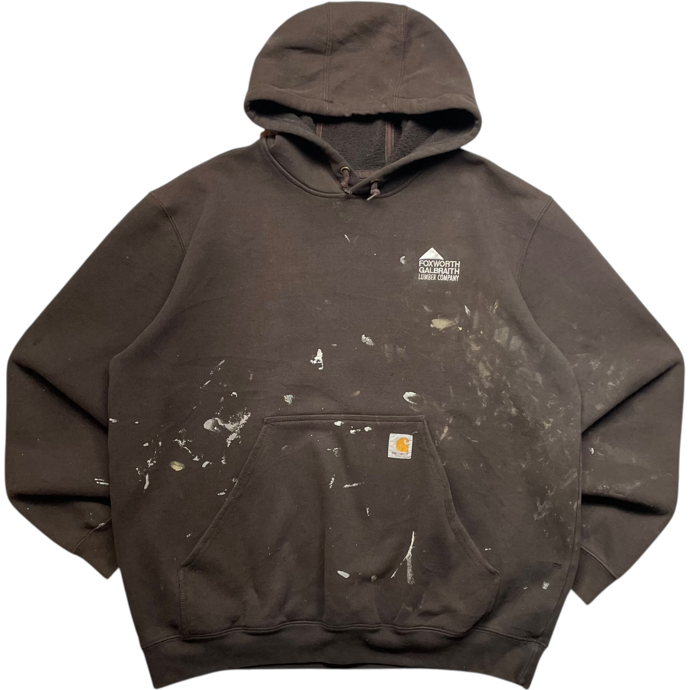 《L》 Carhartt カーハート ペイント フーディーパーカー ブラウン no.9340