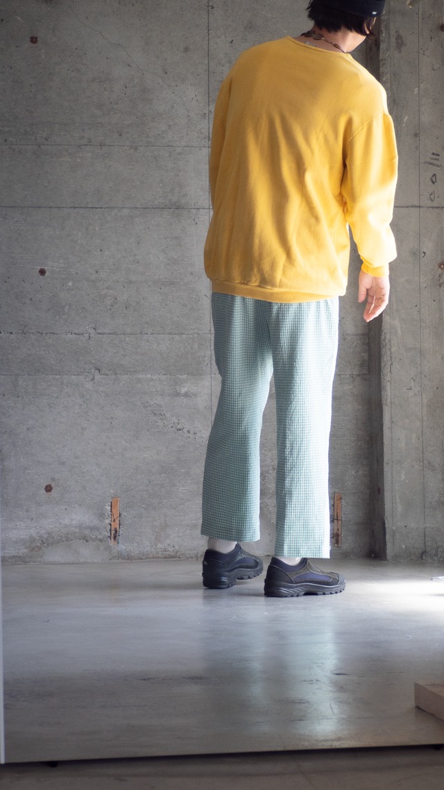 "Draper's & Damon's" 1980s Gingham easy pants