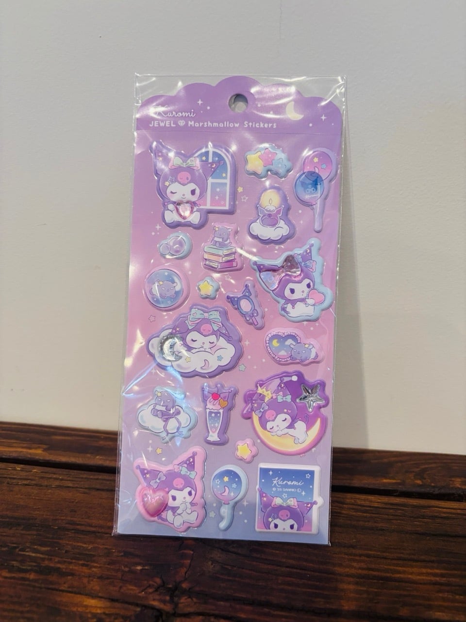 サンリオ スイートドリーム・クロミ ジュエルマシュマロステッカーズ X04