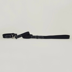 GOPE Leather Leash&collar(ブラック)